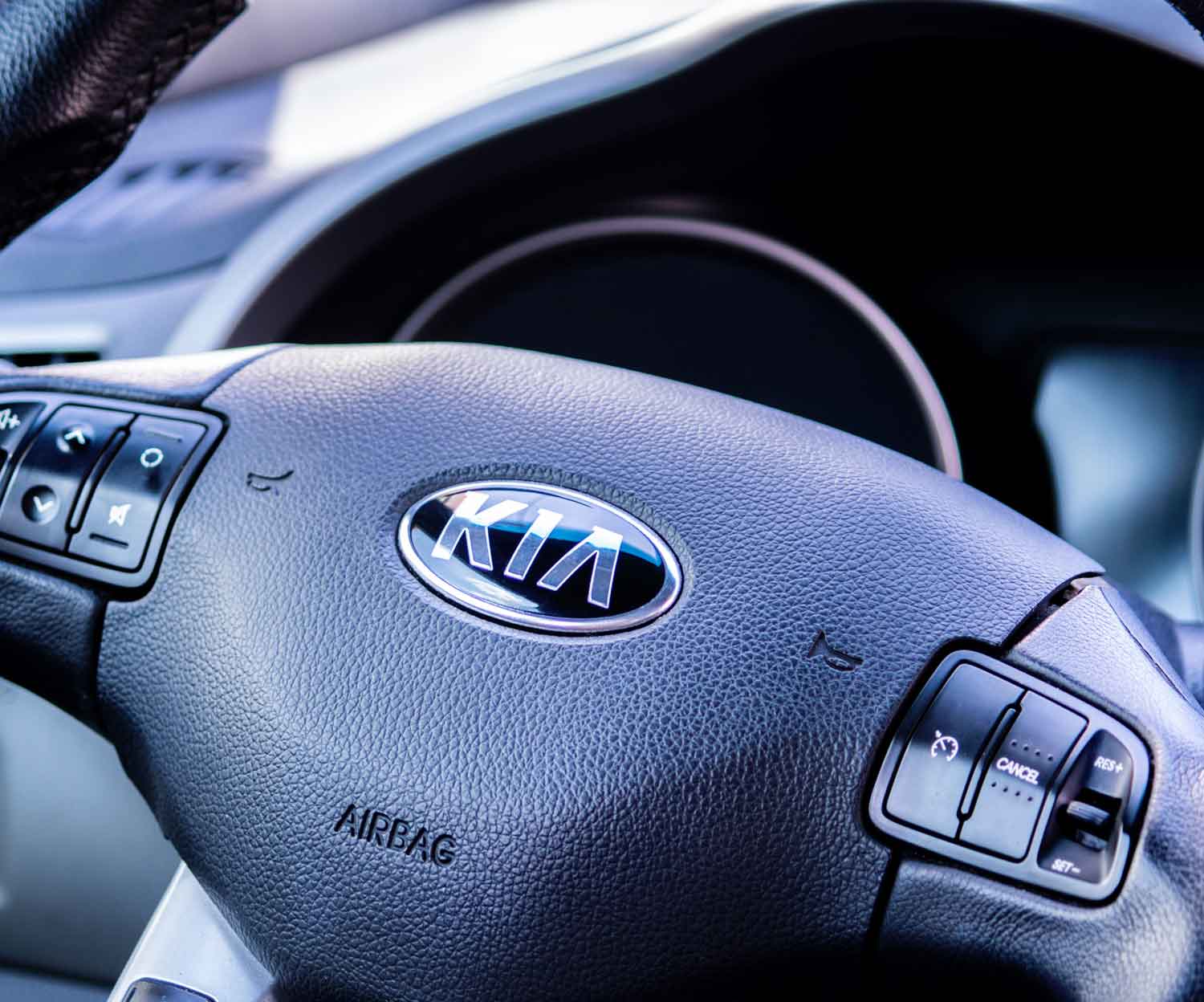 kia certified collision center steering wheel